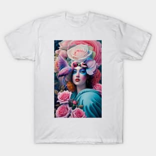 The Flamingos Lady T-Shirt